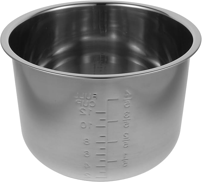 Cabilock Rice Cooker Inner Pot Inner Cooking Pot Aluminum Electric Rice Cooker Liner Non-stick Non-stick Cooking Liner Accessories (6L) Universal