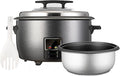 Commercial Rice Cooker/WarmerOne-Touch Rice Cooker and Food Steamer8-45L Extra-Large Capacityfor RestaurantsHotels and Catering Rice Cooker28L-3500W28L-3500W