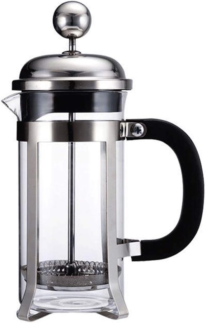 Press Coffee Maker 3-Layer Filter Coffee Pots Heat Resistant Carafe Coffee &amp Tea Carafes 600ml/1000ml (1000ML)