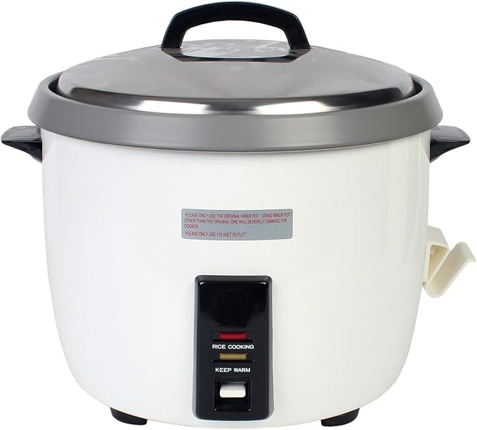 30 cup/ 60 bowls rice cooker and warmer non-stick inner pot commercial grade comes in each