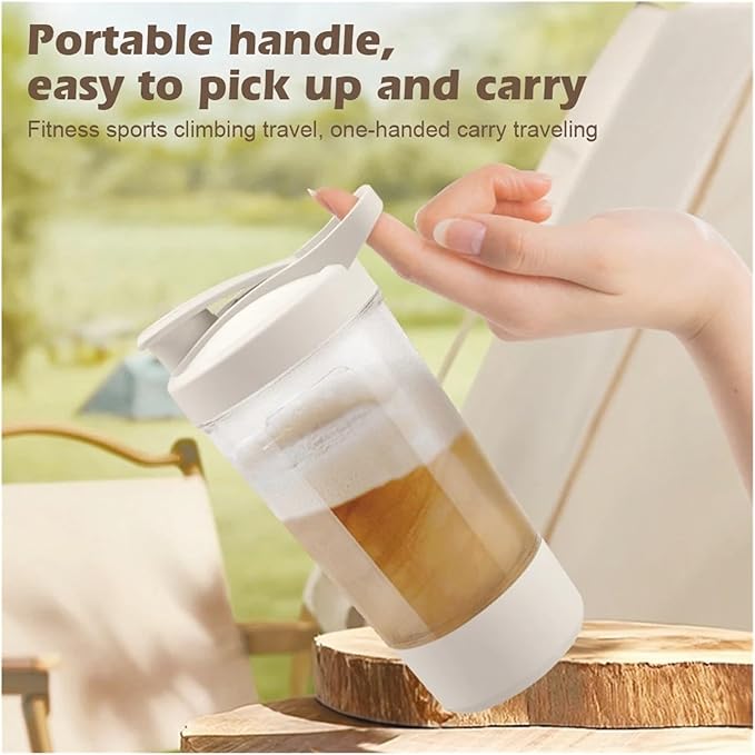 Self Stirring Coffee Mug Automatic Stirring Mug Electric Mixing Cup Multipurpose Shaker Bottle USB Rechargeable Blender Cup Portable Shaker BottleElectric Stirring Cup