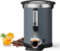 GarveeHome 100 Cups Coffee Urn14 L/3.8 gal Double Wall Commerical Coffee Maker for Buffet Catering Wedding GatheringLarge Capacity Hot Coffee DispenserStainless Steel Hot Water Urn