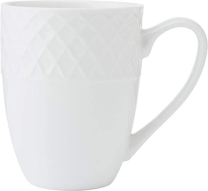 Mikasa Trellis Bone China Lightweight Chip Resistant 40 Piece Dinnerware Set Service for 8