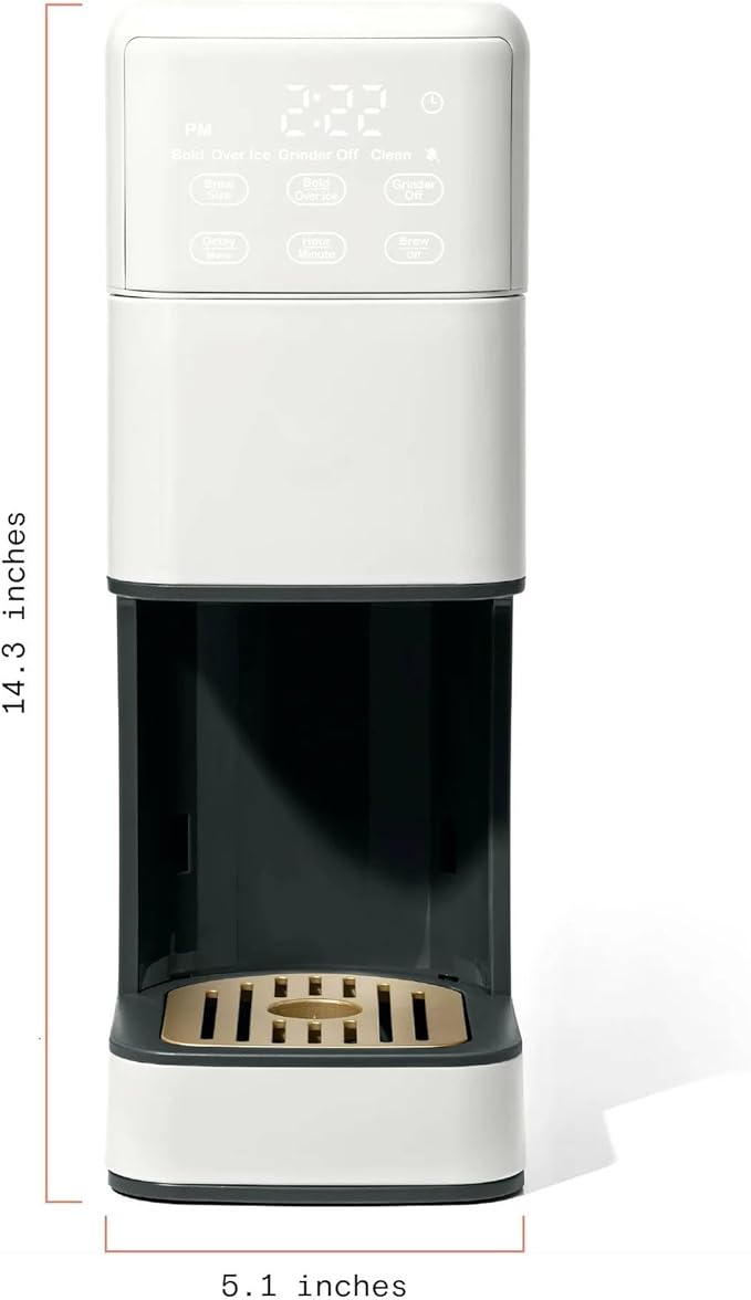 Perfect Grind™ Programmable Single Serve Coffee Maker White Icing by Drew Barrymore (White Icing)