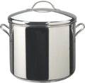 Farberware 50008 Classic Stainless Steel Stock Pot/Stockpot with Lid - 12 Quart Silver