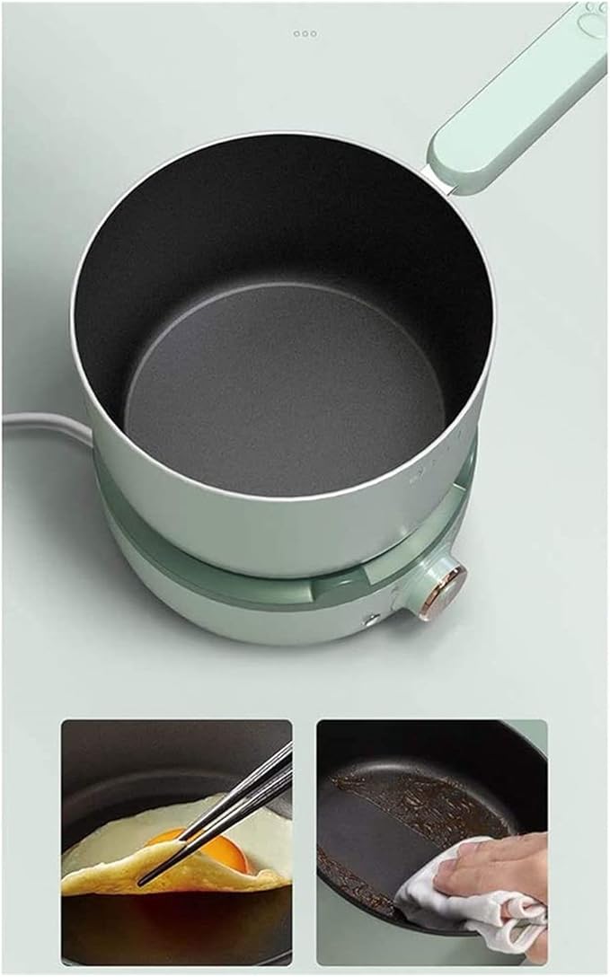 Rice Cooker Small Electric Lunch Box Non-Stick Pot Keep Warm Function Suitable for 1-2 People - for Cooking Soup Rice Stews Grains &amp Oatmeal