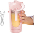 Portable Fruit Blender USB Rechargeable Mixer Electric Juice Cup High-Speed Maker Healthy Drink Blender Women Men Teens Adults Kitchen Gym Travel Dorm Apartment School Use