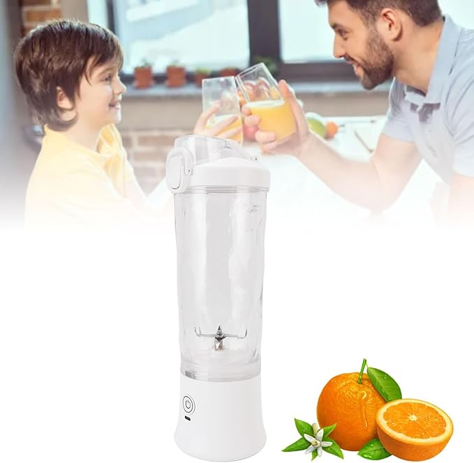 Portable Blender Personal Blender for Shakes Smoothies 20oz 18000RPM USB C Rechargeable Mini Juicer Cup with RGB Light for Soup Puree Baby Food