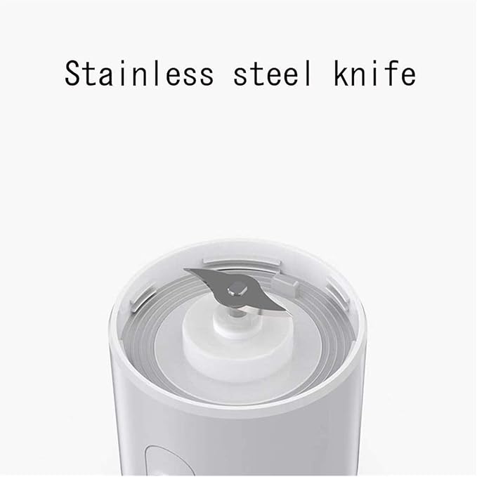 Electric Safety Juicer Cup Fruit Juice Mixer Mini Portable Rechargeable Juicing Mixing Crush Ice and Mixer 300 ml Water Bottle
