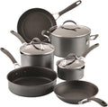 Circulon A1 Series with ScratchDefense Technology Nonstick Induction Cookware/Pots and Pans Set 9 Piece Graphite