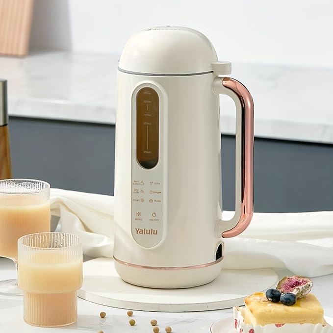 8 in 1 Soy Milk Maker &amp Nut Milk Maker Machine32oz Homemade Soy Almond Oat Coconut Juice &amp Porridge Maker Plant Milk MakerDelay Start Keep Warm Boil Water Self-Cleaning Cream Easy