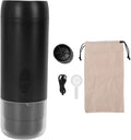 Diydeg Portable Coffee Machine 20Bar High Pressure Dual Mode Extraction 1500mAh Rechargeable Battery with 51mm Standard Coffee Filter Basket for Ground Coffee and Capsules Travel Home