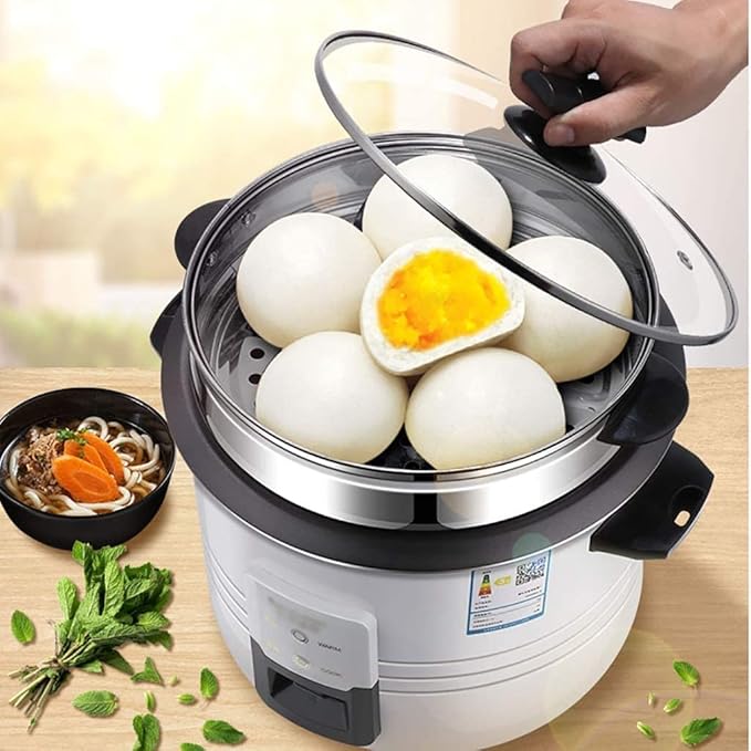 Rice Cooker Home Intelligent Insulation Multi-function Stainless Steel Inner Pot Spoon Steamer And Measuring Cups