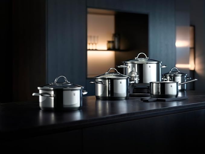 WMF Provence Plus Cromargan Pot Set Silver 5-Piece