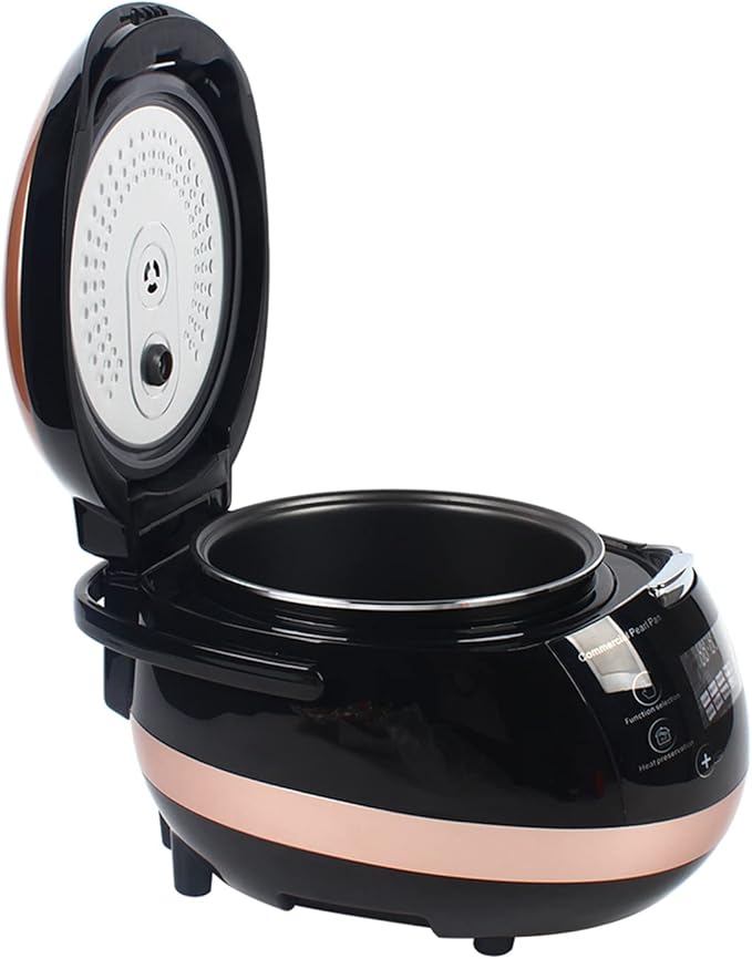 5L 860W Maker Pearl Cooking Machine Automatic Pearl Pot Commercial Cooker Suitable For Restaurants Milk Tea Stores Boil Sago|Boba Tea|Bubble Tea|Milk Tea