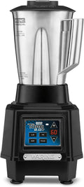 Waring Commercial TBB160S4 TORQ 2 Horsepower Blender Electronic Keypad with 60-Second Countdown Timer and a 48 oz. Stainless Steel Container 120V 5-15 Phase Plug