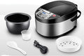 Rice Cooker &amp Steamer 3/4L Large Capacity 6-Layer Aluminum Alloy Non-Stick Liner for Family Dormitory for 1~5 People Rice Cooker (A 3L) (A 3L)