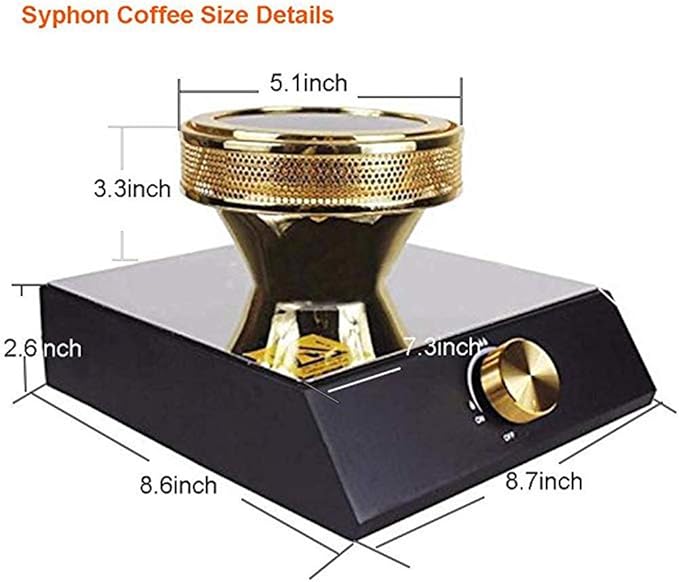 Halogen Beam Heater for Syphon Coffee Maker 110V Burner Infrared Heat