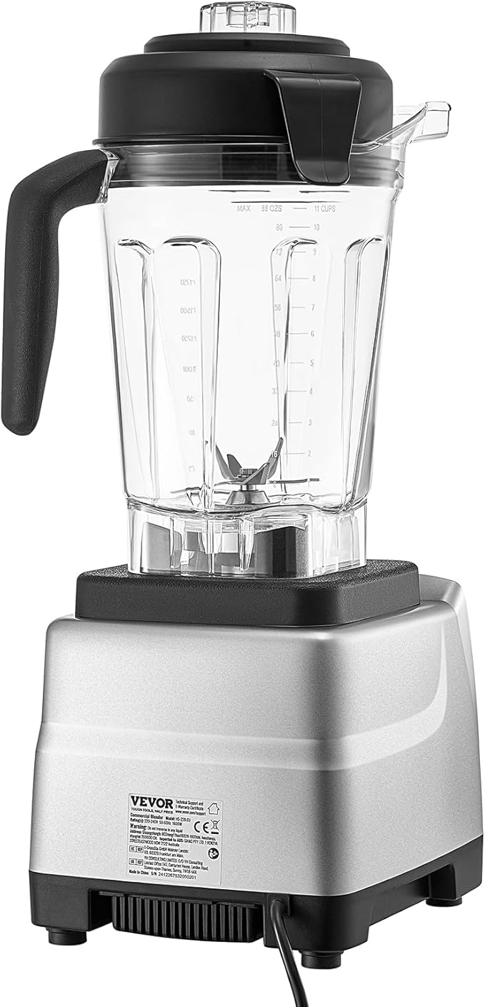 VEVOR Professional Blender for Smoothies 85 oz 1400Wwith Powerful Motor Multi-Functional Food Processing for Smoothie/Milkshake/Juice Fits for Kitchen