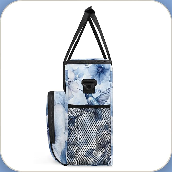 Coffee Maker Carrying Bag With Shoulder Strap Single Coffee Machine Bag Travel Storage Bag for Men Women Bird