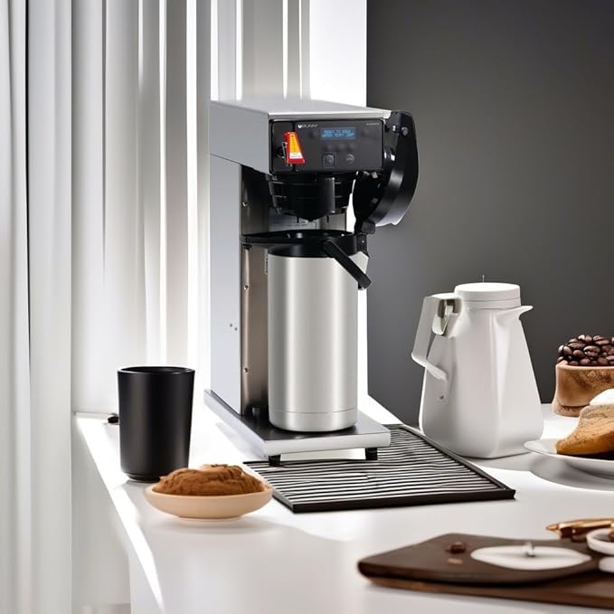BUNN DV APS Axiom Dual Voltage Airpot Coffee Brewer with LCD