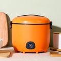 Rice Cooker Mini Rice Cooker 1.8L Multicooker With Removable Non Stick Rice Pot And Keep Warm Function For 1-3 People(White)
