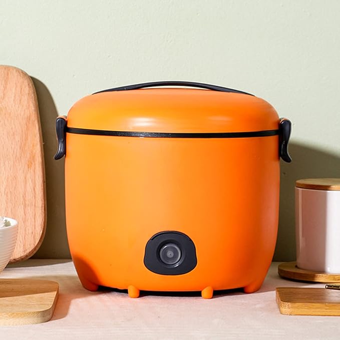 Rice Cooker Mini Rice Cooker 1.8L Multicooker With Removable Non Stick Rice Pot And Keep Warm Function For 1-3 People(White)