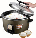 Commercial Rice Cooker（8-45L） Large Capacity Hotel Restaurants Old-fashioned Large Rice Cooker for 8-60 PeopleUS/EU Used(8L-1300W)