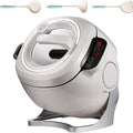 Automatic Cooking Pot Fried Rice Machine 6l Drum Cooking Machine with Touch Screen 360° Rotating and 3D All-Round Heating Adjustment 3 Gears Firepower- 3 Cooking Utensils