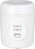 Yamazen Rice Cooker 0.5 to 1.5 Pair Small Mini Rice Cooker White YJE-M150 (W)