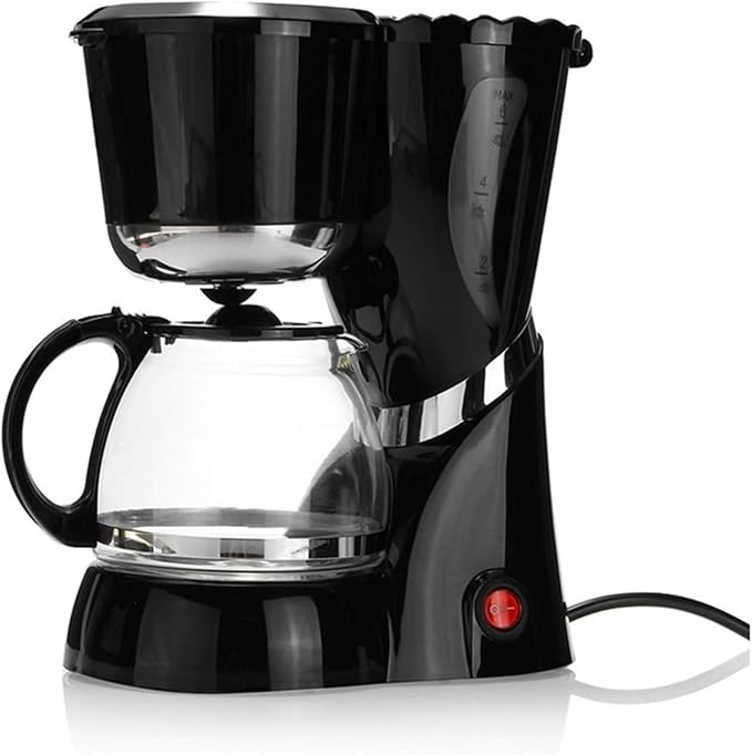 Electric Drip Coffee Machine - 600ML Hourglass Espresso and Cappuccino Maker for Cafe Quality Brew