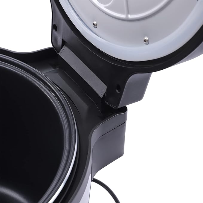 Rice Warmer 20Qt Commercial Rice Warmer 110W Stainless Steel Insulated Rice Bucket w/Non-Stick Inner Liner Pot Dual Temperature Control Serving Nearly 30-45 People Uesd For Restaurant Party