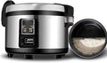 Commercial Rice Cooker Large Capacity Stainless Steel Rice Cooker10-25L Rice Cooker for Restaurant Canteen PartyRice Warmer for 24H Rice Cooker20L20L