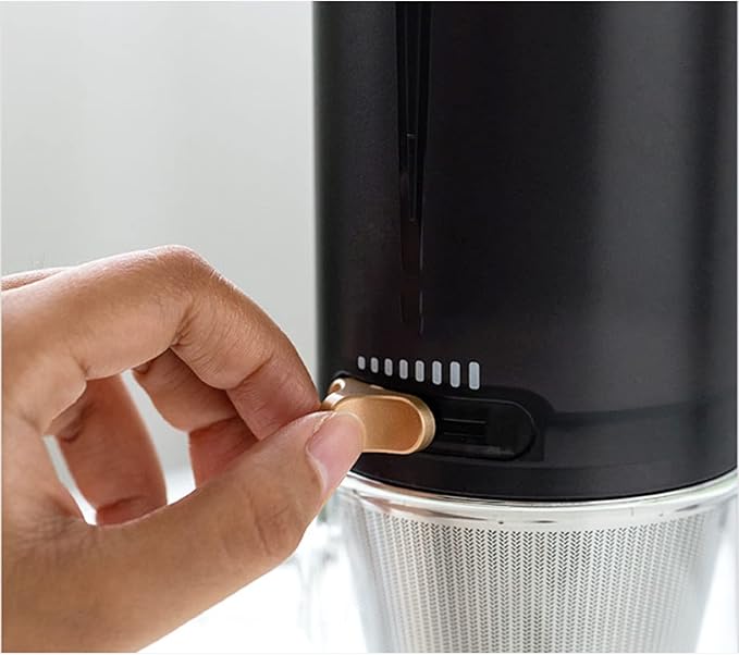 Ice Cold Brew Coffee Maker 400ml Portable Reusable Ice Drip Coffee Filter Glass Percolators Espresso Kitchen Tools Pot Ice Cafe MakerWhite