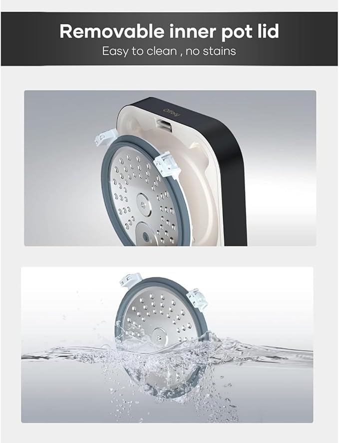 GRFIT Smart Mini Rice Cooker 24-H Delay Timer Auto Keep Warm Nonstick Inner Pot for Soft White Rice Porridge jinyi2016SHOP-1998