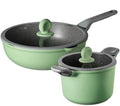 Cookware Set Soup Pot Frying Pan Cooking Tool Non-Stick Pan Kitchen Induction Cooker Milk Pot Noodles Pot Wok Hotpot Casserole