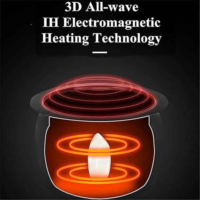 Automatic Cooking Machine 6L Auto Cooking Wok Fried Rice MachineOne-Click Smart Start 360 ° Automatic Rotation for Stir FryingStewingCooking