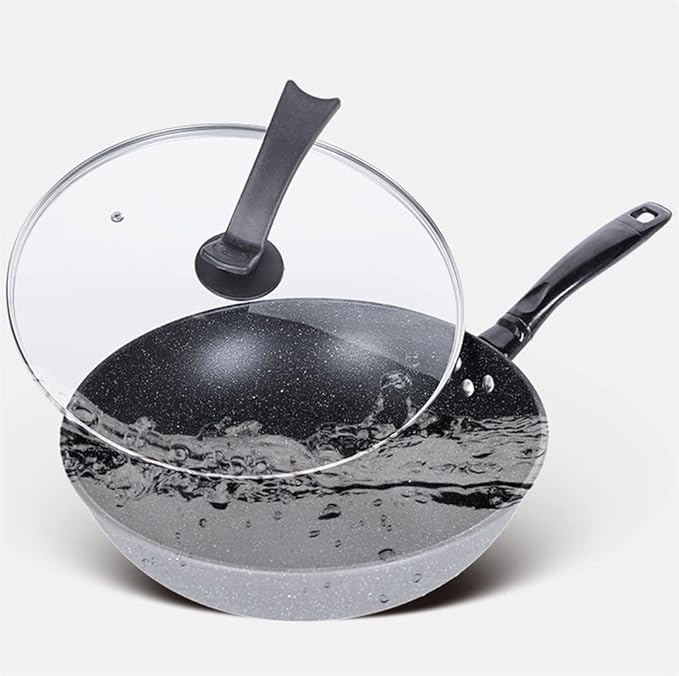 Kitchen Cooking Sets 3Pcs Cookware Set Soup Pot Set Frying Pan Milk Pot Cooking Pot Pan Non-Stick Pan Set Casserole Wok Cookware Sets
