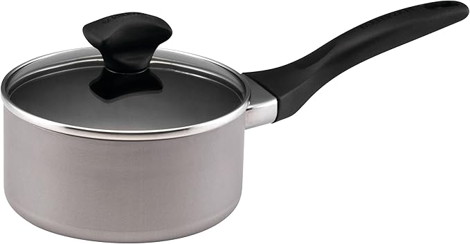 Farberware 21805 Dishwasher Safe Nonstick Cookware Pots and Pans Set 15 Piece Champagne