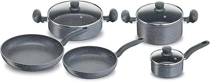 Lagostina Antea Non-Stick Cookware Set Aluminium