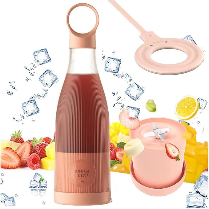 Portable Blender Personal Travel Size Blender with Magnetic USB Rechargeable for Shakes and Smoothies B