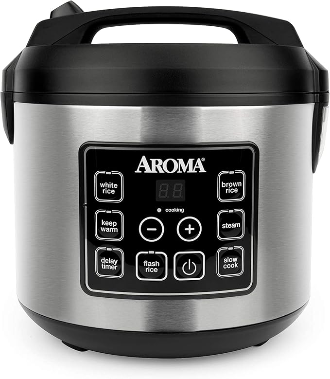 20-Cup Programmable Rice &amp Grain Cooker and Multi-Cooker