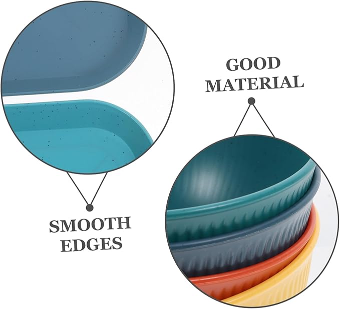 PRETYZOOM Correlle Dinnerware Set Plates Bowls Set Unbreakable Tableware for Outdoor Events Camping Parties Barbecue