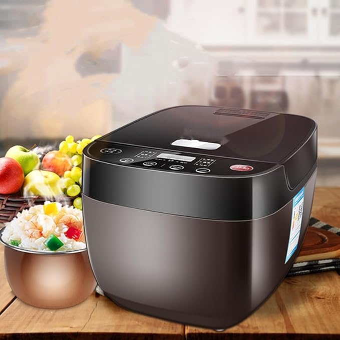 3L Smart Preset Rice Cooker Automatic Keep Warm Compact and Portable Large Capacity Non-stick Inner Pot
