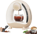 Portable Drip Coffee Maker Single-Serve Coffee Maker 85 °C Constant Temperature 20S Fast Heating Extraction 240ml Removable Water Tank for Office Home ChampagneGold-Powdered