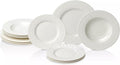 Villeroy &amp Boch Cellini 12-Piece Dinnerware Set Service for 4 Premium Porcelain Made in Germany White
