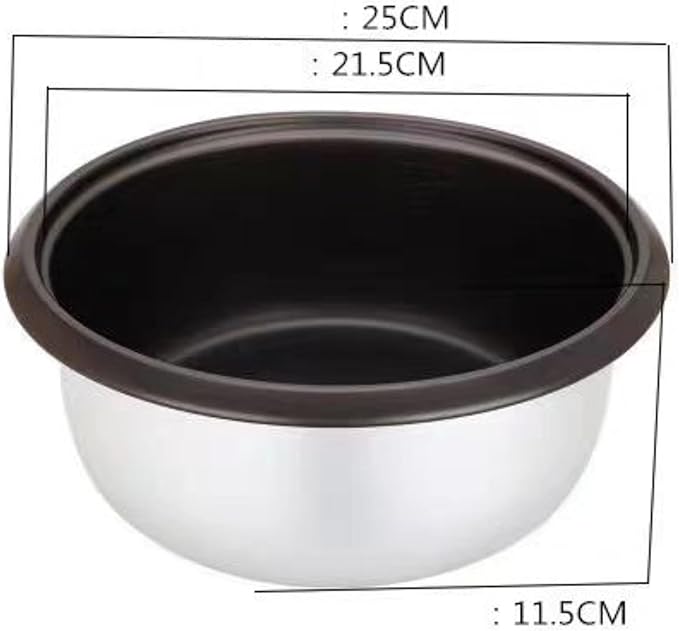 3L Rice Cooker Liner Non-Stick Pot Inner Electric Accessories Replace Supply Cooking Multi-use Pans Nonstick