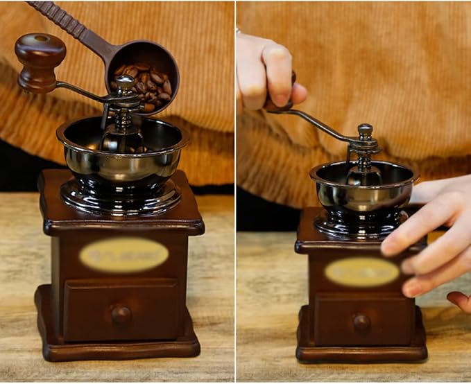 JITEM Cafetera Syphon Coffee Maker Manual Retro Vacuum Glass Siphon Pot Percolators 3 Cups Glass Tabletop Siphon Coffee Maker for Coffee or Tea