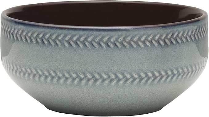 Scott Living Asher 16 Piece Dinnerware Set Service for 4 Blue