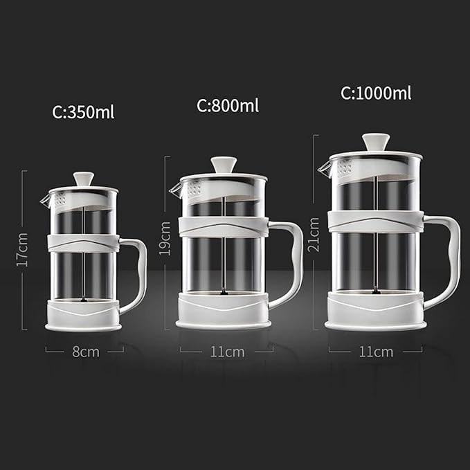Press Coffee Maker Coffee Press CaffettiereCoffee MakerCoffee Kettle Coffee Kettle with Handle Manual French Presses Pot Coffee Maker Hand Filter Pot Glass Coffee Maker Coffee Machine Percolator (